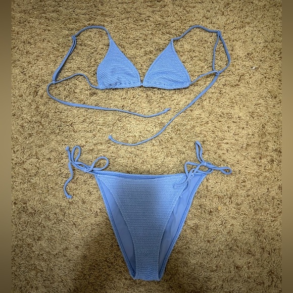 LA Hearts by Pacsun Light Blue Bikini - Picture 1 of 6